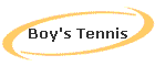 Boy's Tennis